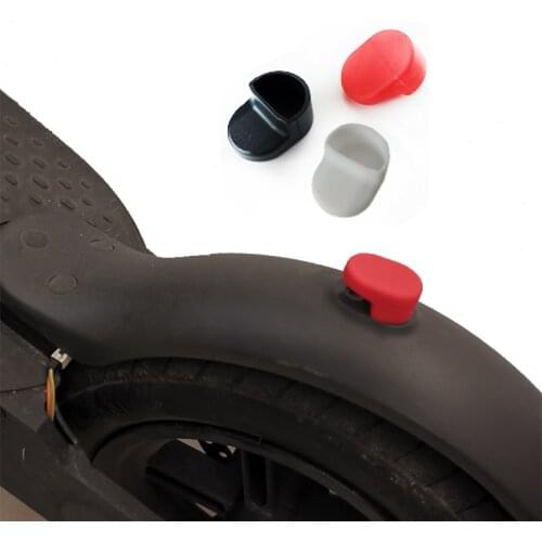 Lightweight Fender Hook Silicone Sleeve For Xiaomi M365 Electric Scooter Skateboard Back Mudguard Shield Accessories