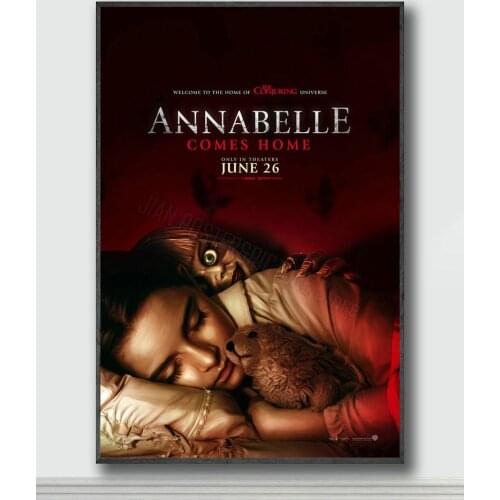 NJ246 Annabelle Comes Home Movie 4 Silk Posters and Prints wall art Art Poster Home Decor