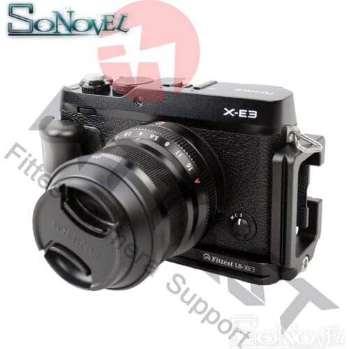 NEW FITTEST Vertical L Type Bracket Tripod Quick Release Plate Grip Handle For Fujifilm XE3 X-E3