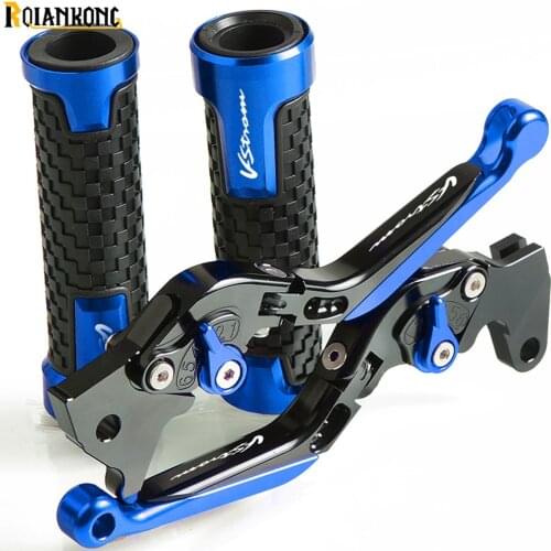 V-Strom Motorcycle Adjustable Brake Clutch Levers Handlebar For SUZUKI V-Strom 250 650 1000 DL650 DL1000 DL250 Vstrom 2012-2018