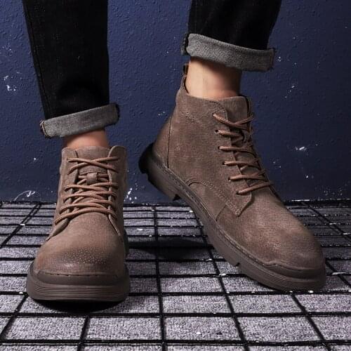 High shoes causal footwear altas shoe loafers leather top Mens hombre outdoor casual man hightop mens with men for a sneaker