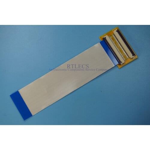 2 Sets 50 Pin to 50 Pin 0.5mm Pitch FPC Cable Extension Board adapter PCB FFC Cable 60 100 150 200 mm Same Sides