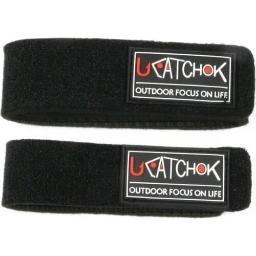 2 Pieces Fishing Rod Tie Fish Rod Strap Tie Wrap Bundle Elastic Fishing Rod Fastening Strap Belts Fishing Tackle