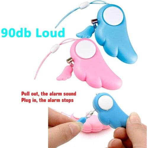 Self Defense Alarm 90dB Protect Alert Anti-Attack Child Girl Women Personal Security Protect Scream Loud Alert Emergency Panic