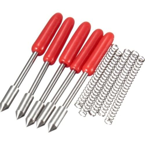 New high-quality Graphtec CB09 blade 5PCS 45 degree ethylene cutting machine cutting plotter + spring 45 degree cutter