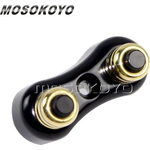 Retro Old School Mini Handlebar Switch Push Button On/Off Switches for Cafe Racer Harley Honda BMW 1" 7/8" Handlebar