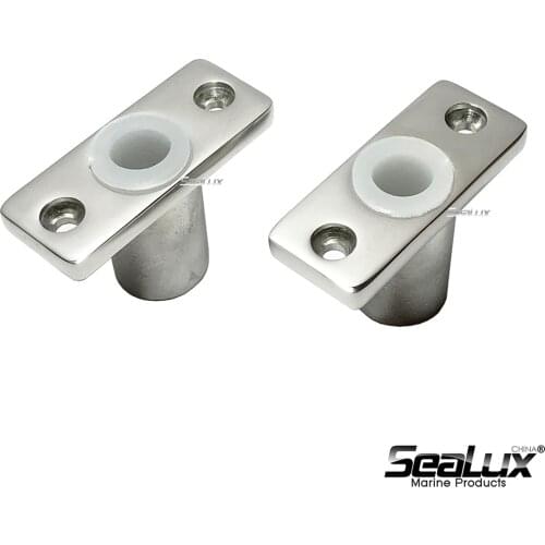 Sealux 2 pcs per set Top mount Oarlock socket SS316 for Marine Yacht