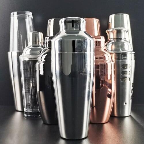 750ml 750/600ml 800/600ml Cocktail Shaker Boston Bar Glass Shaker Stopper for Bottle Mixer Jigger Pourer Wine Accessories