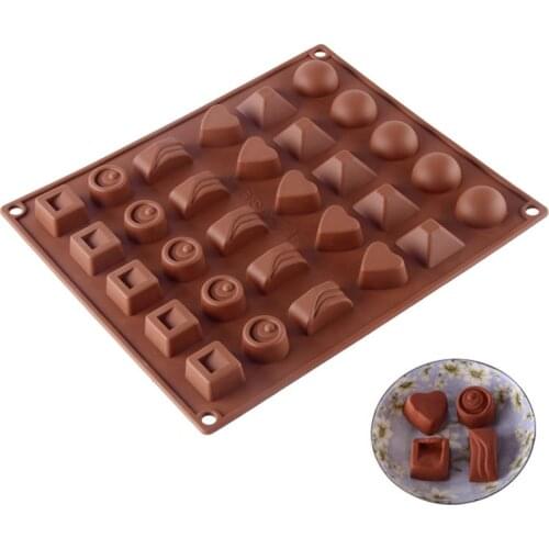 36 Cavity DIY Silicone Chocolate Mold cake decorating tools Ice Tray Kitchen Baking Tool Baking Tools Silicon Moulds