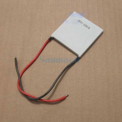 50x50x4.0mm 18A 15V 289W TEC1-22818 Thermoelectric Cooler Peltier Heatsink