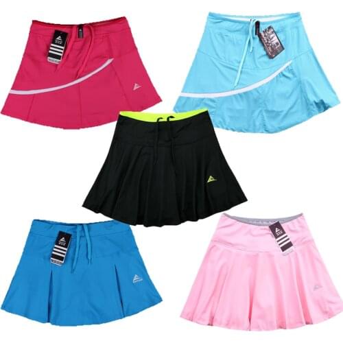 High Quality Outdoor Sports Pants Skirt Female Quick-drying Running Badminton Tennis Skirt Fake Two Short Skirt with A Pocket