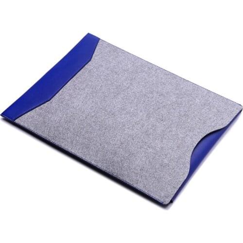 XSKN Laptop Sleeve for Macbook Air 11 13 inch Pro Retina Protective Microfiber Leather Felt Computer Pouch Mouse Pad Design Bag