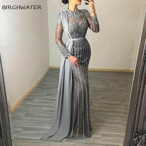 Womans Dress 2021 New Arrival Solid Embroidery O-neck Long Sleeve Dresses Autumn Celebrity Party Sexy Maxi Dress Vestidos