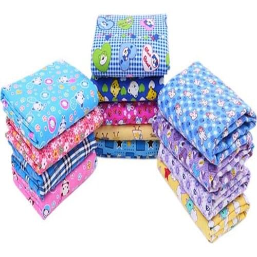 1 Meter Cartoon Floral Series Cotton Fabric Printed Cloth DIY Baby Children Clothing Bed Sheet Fabric Sewing Knitting Patches