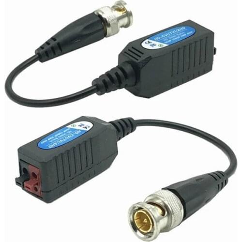 10 Pairs 5MP Twisted Pair AHD TVI CVI Surveillance Camera Video Balun CCTV Passive Accessories Transceivers UTP Balun