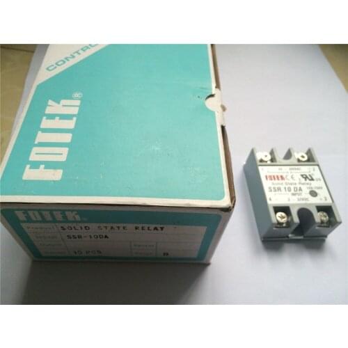 10pcs solid state relay SSR-10DA 10A actually 3-32V DC TO 24-380V AC SSR 10DA relay solid state