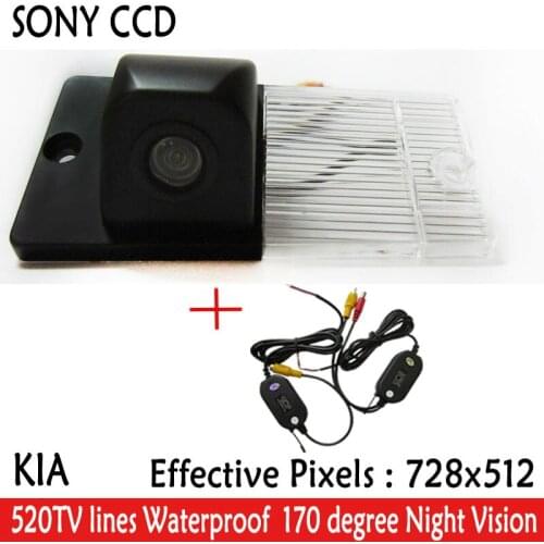 2.4G Wireless Rear View Camera Car Reverse Backup HD Parking Camera Night Vision Truck Rearview Camera for KIA SORENTO SPORTAGE