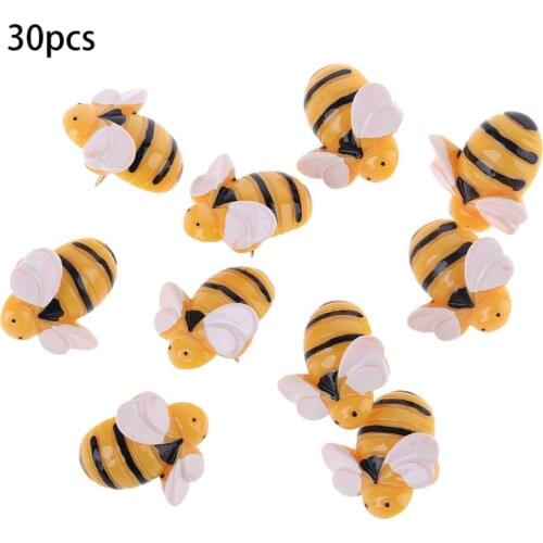 30Pcs Creative Decorative Cute Bees Thumb Tacks ThumbNails Push Pins