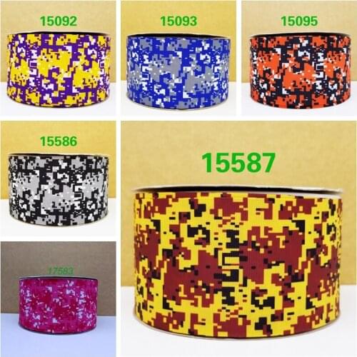 Free shipping 50 yard per size cartoon ribbon printed grosgrain ribbon 17583