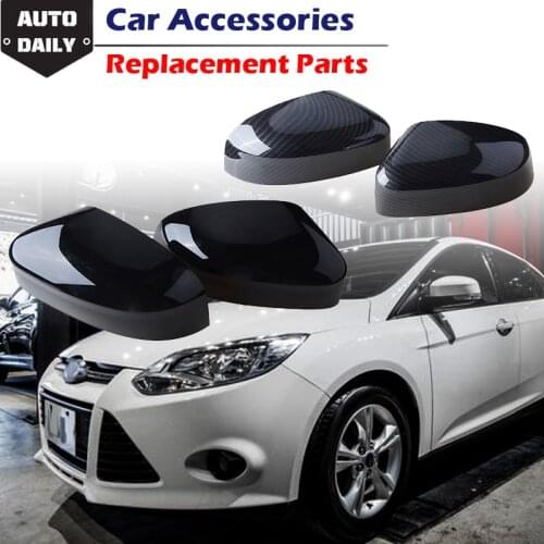 Side Rearview Mirror Cover Cap Fit For Ford Focus MK3 2012 - 2018 Mondeo mk4 Facelift 2010-2014 Car Accessories Modified Part