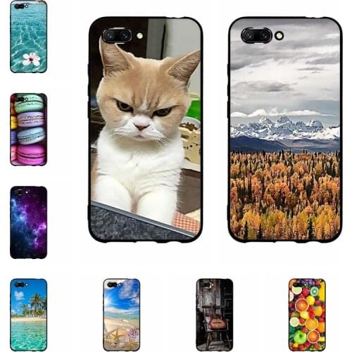 Cover For Huawei Honor 10 Case Soft Silicone Bumper Back Shell Cover on honor10 5.84" Coque Cap Funads For Huawei Honor 10 Case