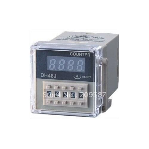 5pcs 12VDC 30 CPS DH48J Digital Counter Relay