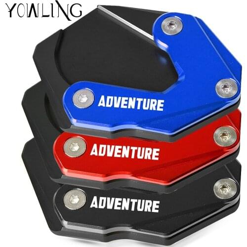 CNC Aluminum FOR BMW R1250GS Adventure R 1250 GS ADV 2018 2019 Motorcycle Anti-slip Side Stand Kickstand Extension Pad Enlarge