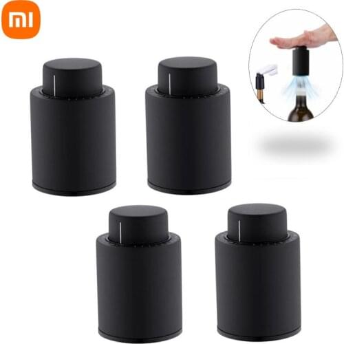 Xiaomi Circle Joy Wine Stopper Stainless Steel Vacuum Memory Wine Stopper Electric Stopper Wine Corks Metal Digital scale
