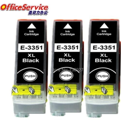 3 Black T3351 33XL Compatible ink Cartridge for Epson Expression Premium XP-530 630 635 830 540 640 645 900 printer in Europe