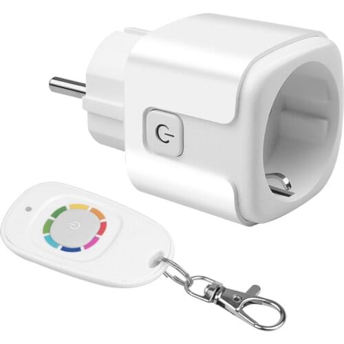 Kebidu Household Energy-saving Waterproof EU Plug 433mhz Wireless RF Remote Control Home Office Smart Remote Control Socket