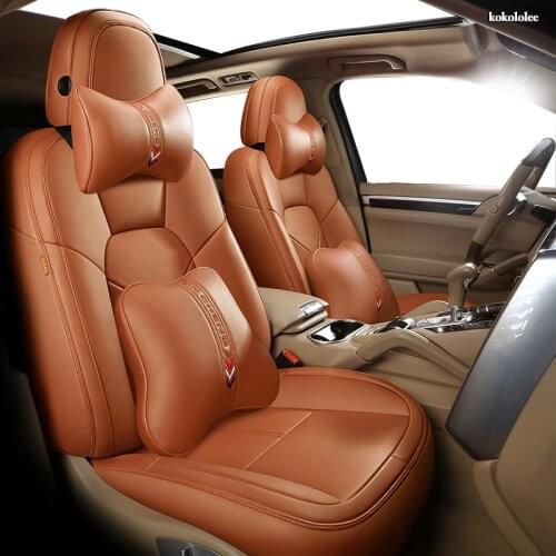 KOKOLOLEE Custom Leather car seat cover set For LEXUS LX570 LX500 LX450 RC300 RC200 UX200 UX260h UX250h Automobiles Seat Covers