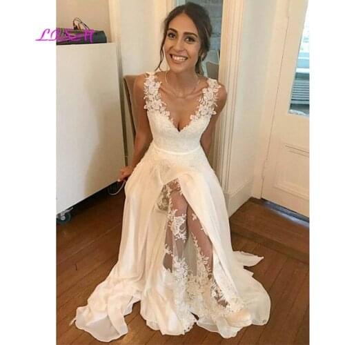 LISM Chiffon Wedding Dresses