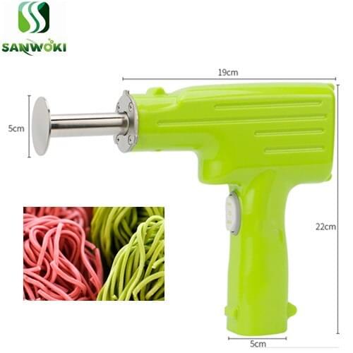 Stainless Steel Noodle Pressing Machine Household Electric Small Noodle Machine pasta presser machine With 4 Pressing Molds