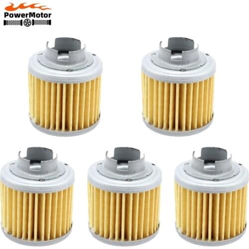 5pcs/pack Motorcycle Oil Filter Fit For YX 150cc 160cc Zongshen 190cc ZS190 Engine Pit Bike Dirt Bike