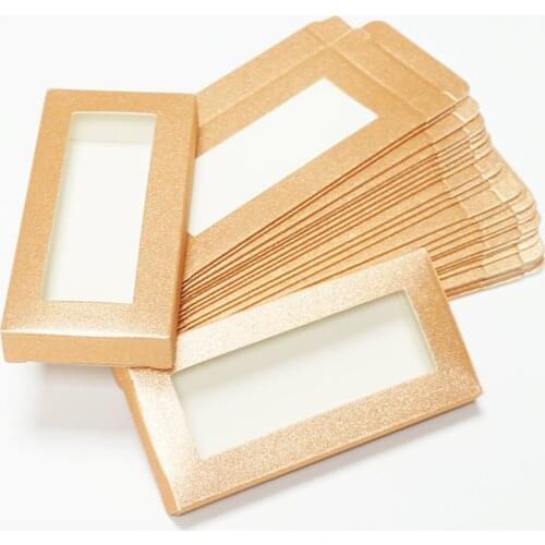 Wholesale 100pcs paper false eyelash packaging box lash boxes packaging custom logo faux cils 25mm mink eyelashes marble case