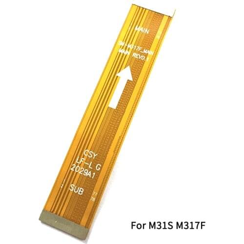 10PCS For Samsung Galaxy M31S M317F M11 M115F M21 M215F M31 M51 Main Board Motherboard Connector LCD Display Flex Cable