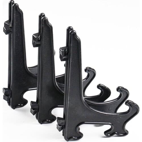 10PCS Plastic Portable Easels Plate Holders Display Stand Stander Picture Frame Photo Display Tools Dish Rack Pedestal Holder