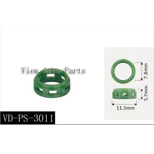 20pcs For Nissan Fuel Injector plastic gasket Spacer Seal OEM 16600-1P102 Fuel Injector Repair Kit 11.1*7.8*4.4mm VD-PS-3011