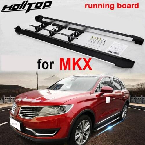 Running board nerf bar side step bar for Lincoln MKX & Nautilus,2016-2022,supplied by ISO9001 factory in china, promotion price