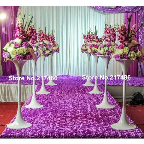 Indoor decoration white large wedding flower vases senyu01086