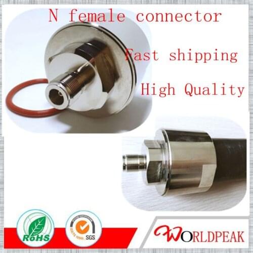 Free shipping 1pcs N-Type Female Jack clamp for 1-5/8'' corrugated coax cable RF connector