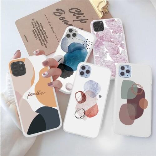 Phone Case For Xiaomi Redmi Note 8T 9S 9 8 7 6 5 K20 K30 Pro Max Plus 9A 9C 8A 7A 6A 4 4X Art Abstract Retro Geometry Cover Capa