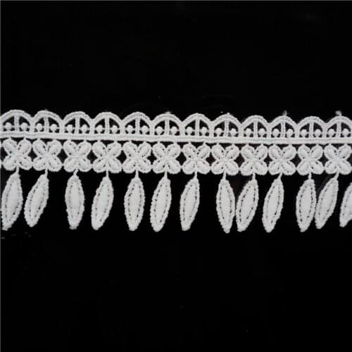 Cusack 3 meter 5 cm Lace Trims Tape Ribbon Black Off White for Dress Costume Trimming Home Textiles DIY Craft Sewing Lace Fabric