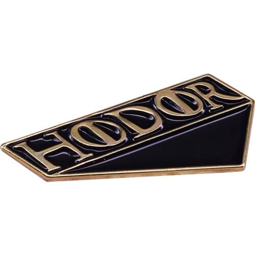 Hodor Hold The Door Enamel Pin A tribute to everyones favourite giant! Perfect for any GOT fan