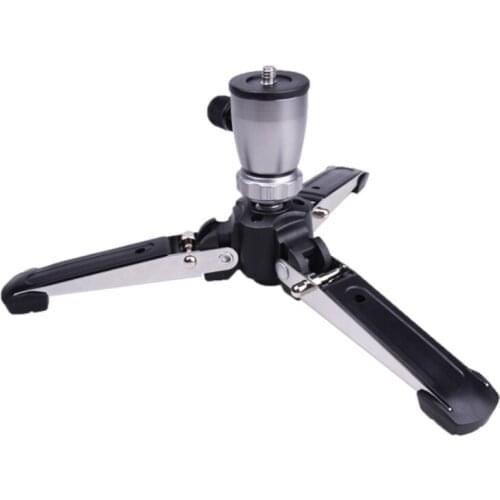 Tabletop Tripod Portable Desktop Mini Stand Quick Release Plate for Video Camcorder Mobile Phone and Action Cameras