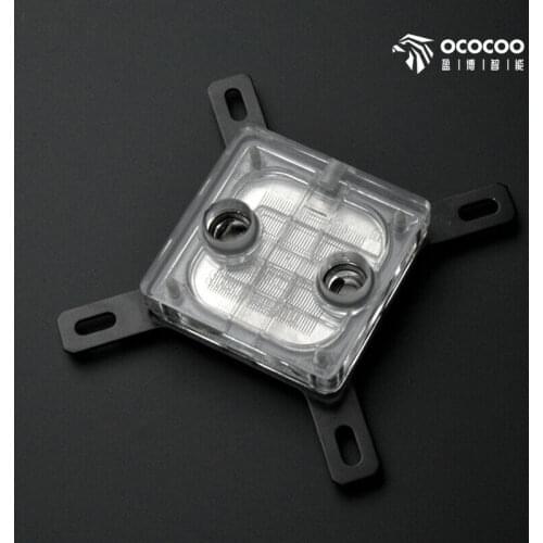 OCOCOO SC-C62 CPU Water Cooling Block Universal For Intel 1151 Gal 1155 1156 CPU 1150 All Models And AMD AM4 Ryzen
