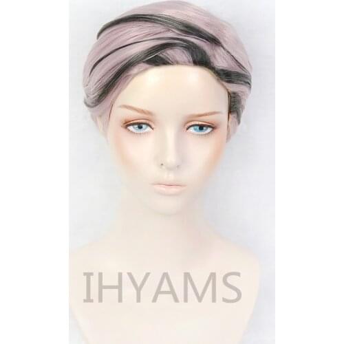 Anime Tokyo Revengers Rindo Haitani Cosplay Wig Tenjiku pink Hair Heat Resistant Synthetic Hair Wig Cap Halloween