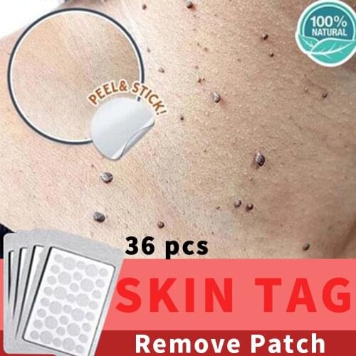 36pcs Skin Tag Remover Patch Ance Pimple Patch Plaster Acne Cream Hydrocolloid Master Anti-infection Quick Absorb Face Care