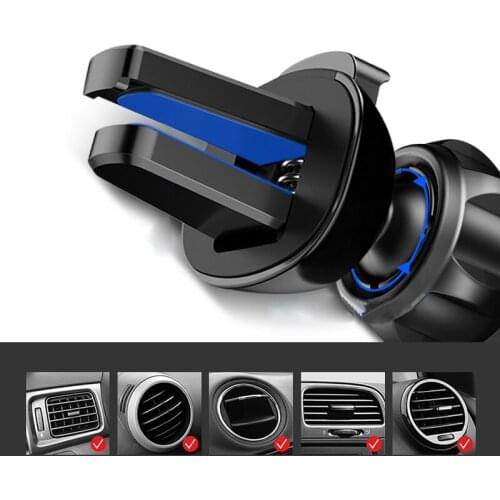 Pcmos 2020 Universal Universal Car Bracket Mounts Holder Gravity Car Air Vent Mount Holder Stand For Mobile Cell Phone GPS New