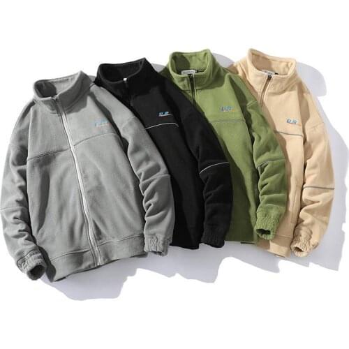 Unua amo Mens Fleece Jackets